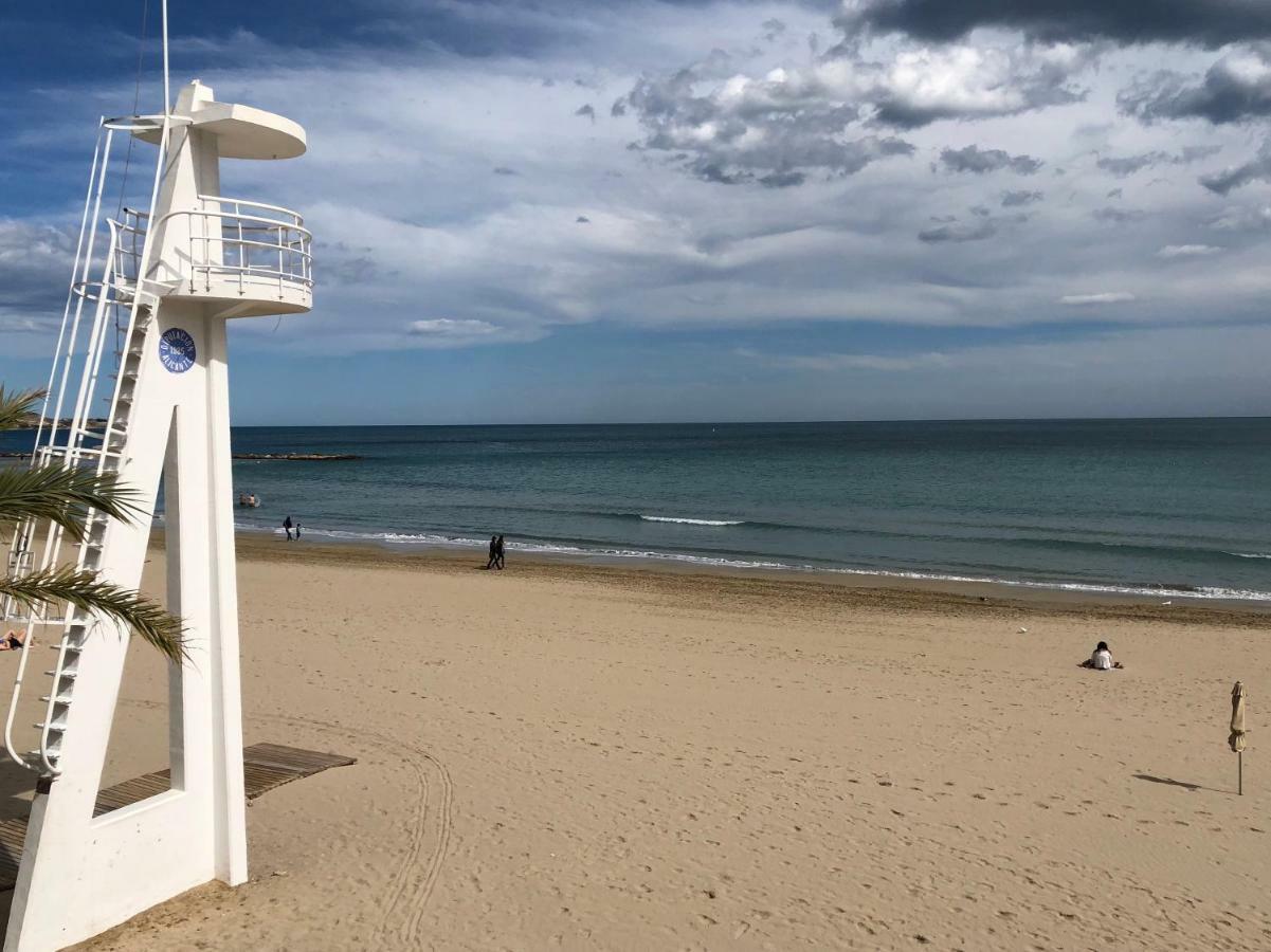 Casa Con Preciosas Vistas A La Playa Del Postiguet Appartement Alicante Buitenkant foto